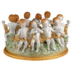 Porcelain Centerpiece, after Models from Sèvres 'France'