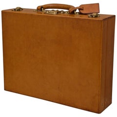 Louis Vuitton Custom Order Leather Attaché Case, circa 1985