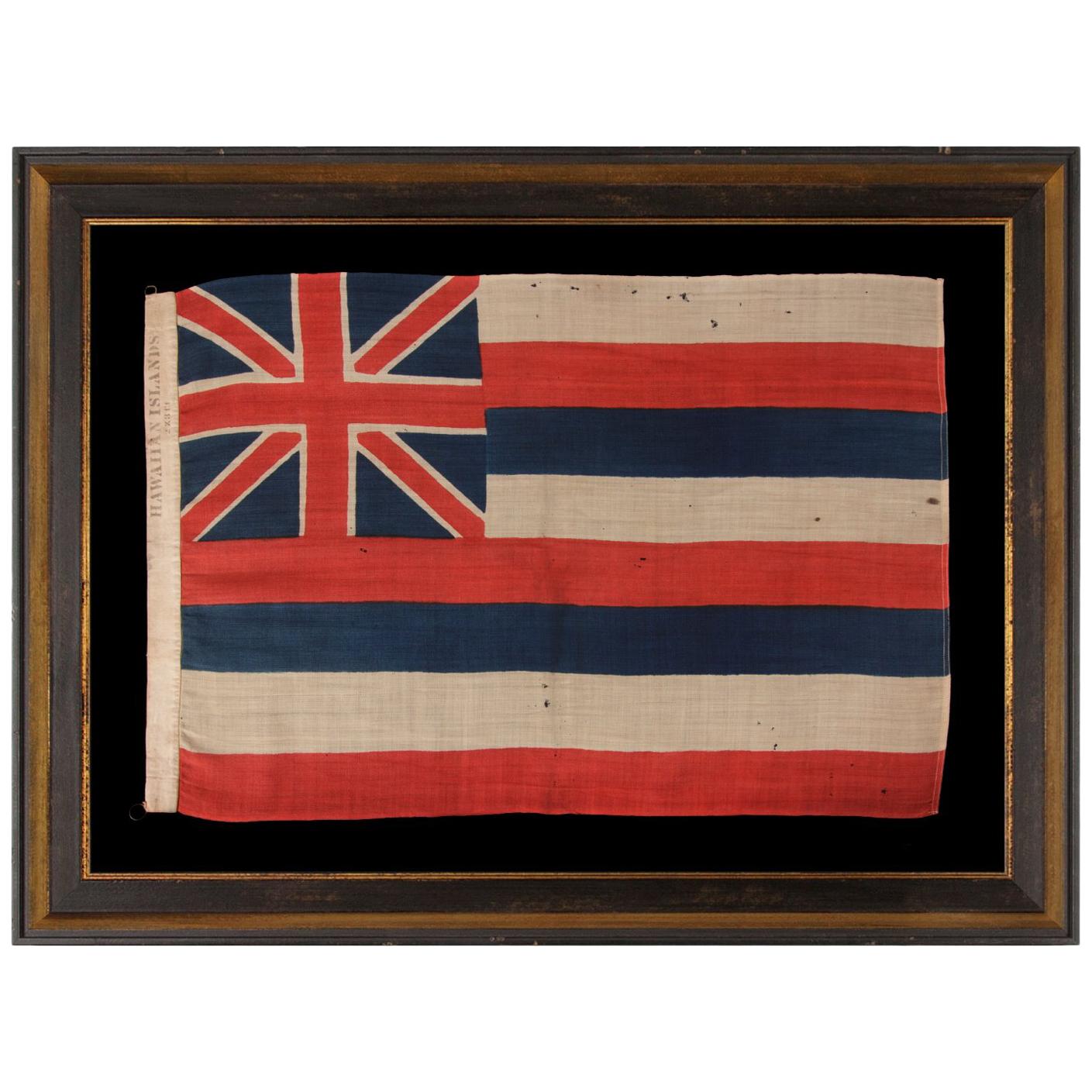 The Earliest Flag of the Hawaiian Islands that I Have Ever Encountered, 1876