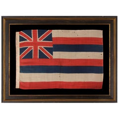 Antique The Earliest Flag of the Hawaiian Islands that I Have Ever Encountered, 1876