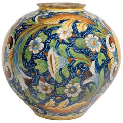 Antique 16th Century Renaissance Italian Maiolica Vase Venice, circa 1570 