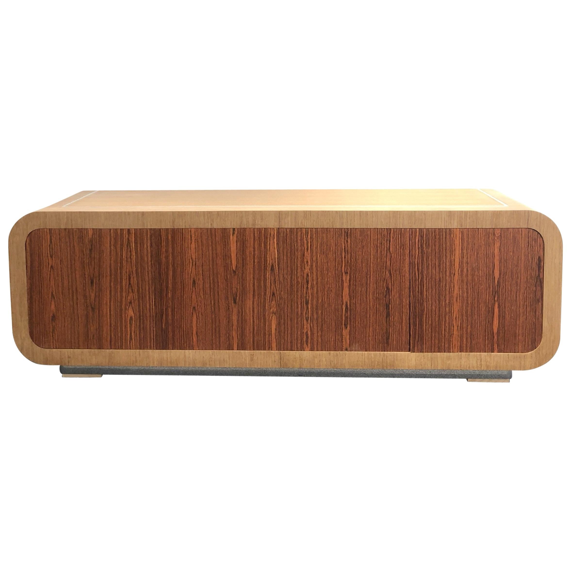 Oak and Rosewood Credeza by Steve Chase