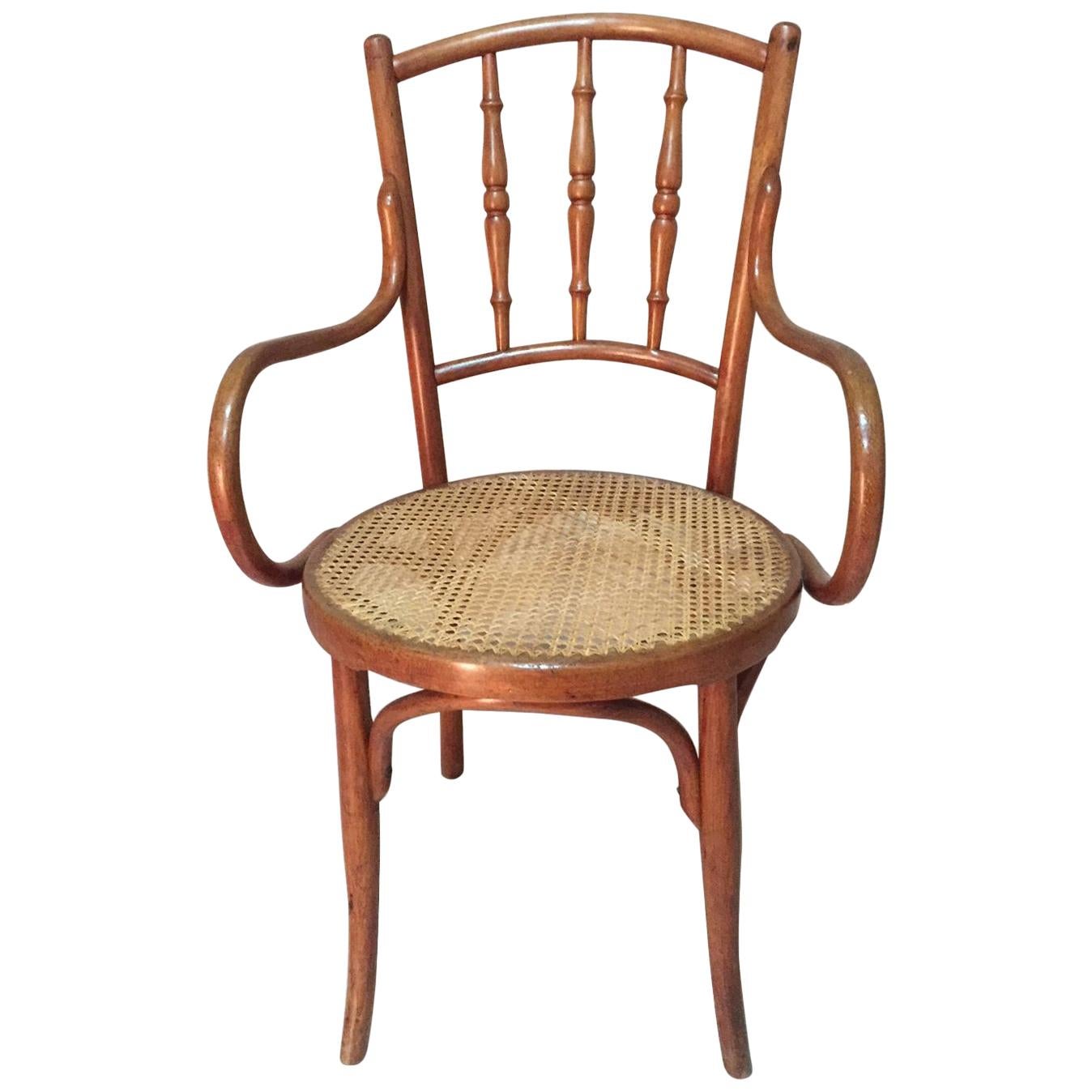 Early 20th Century Armchair by Josef & Jacob Kohn