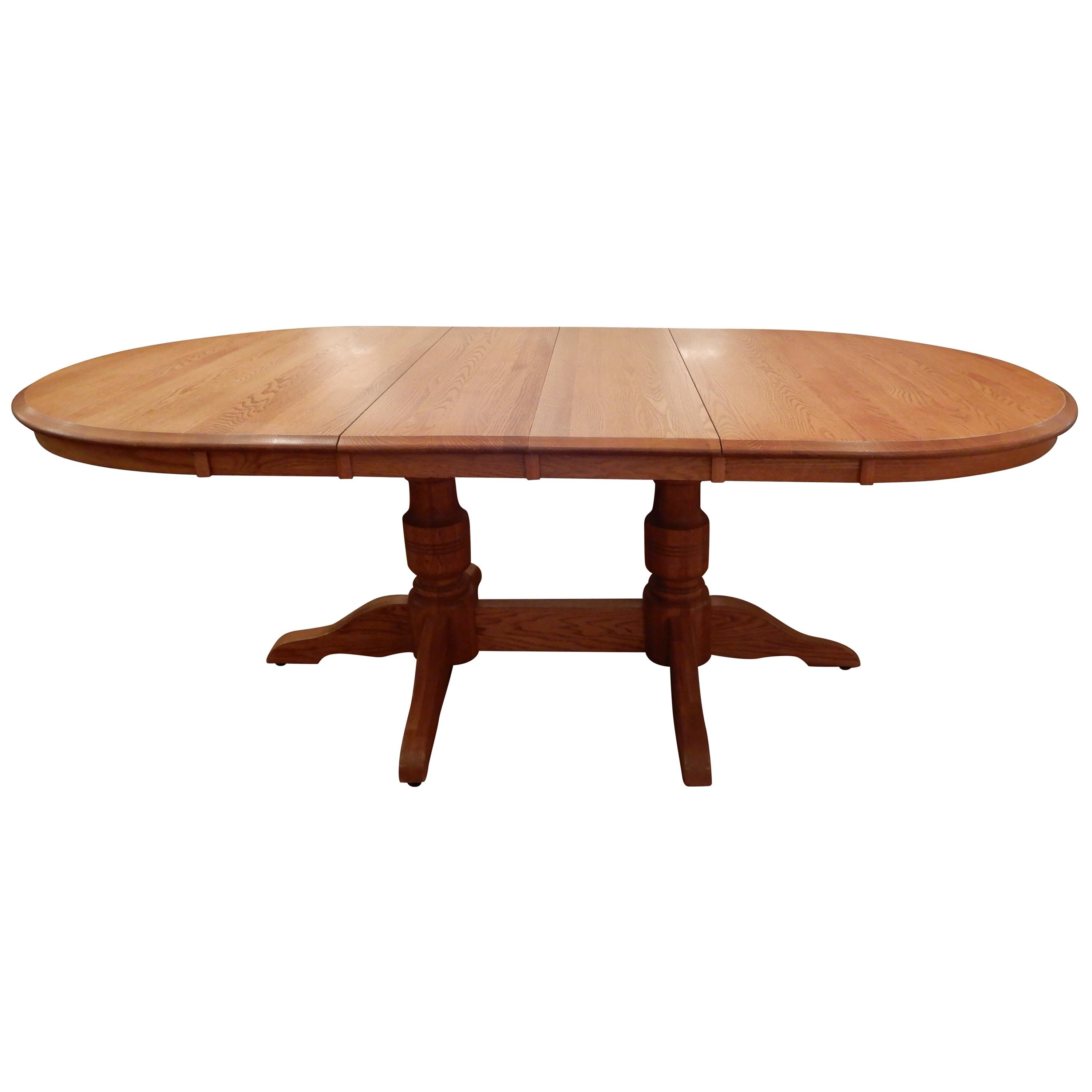 Americana Solid White Oak Dining Room Table