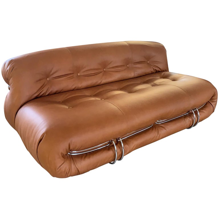 Newly Restored Soriana Sofa By Afra And Tobia Scarpa Medium Size