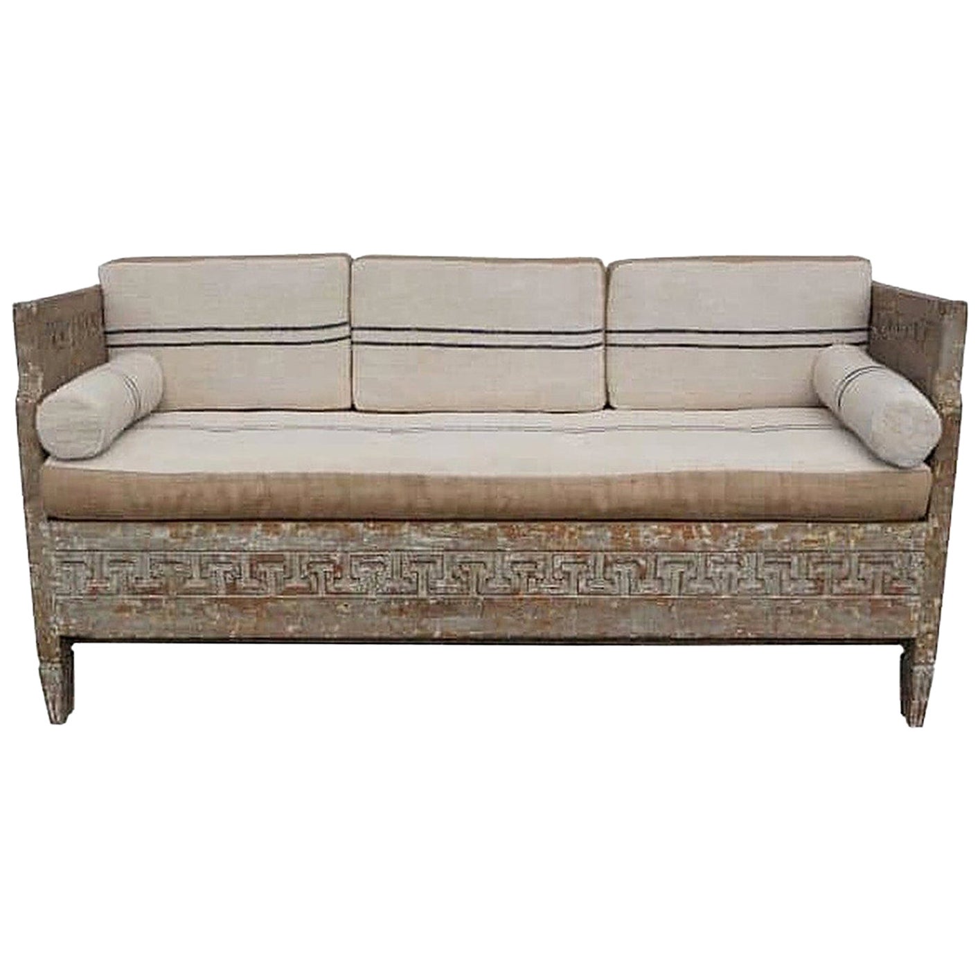 Antique Sofa Down Feather Cushions at 1stDibs