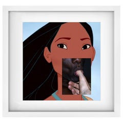 Disney Pocahontas Erotic Naropinosa, "Untitled" Digital Collage, Spain, 2019