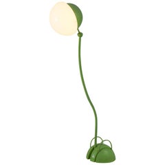 Gae Aulenti 'Locus Solus' Large Green Floor Lamp