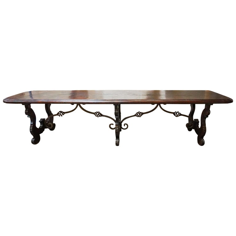 Monastery Table Dimensions Spanish Monastery Table at 1stDibs
