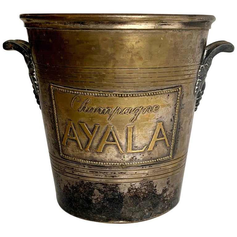 Vintage French Champagne Bucket at 1stDibs