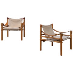 Pair of Arne Norell Sirocco Easy Chairs, 1960s