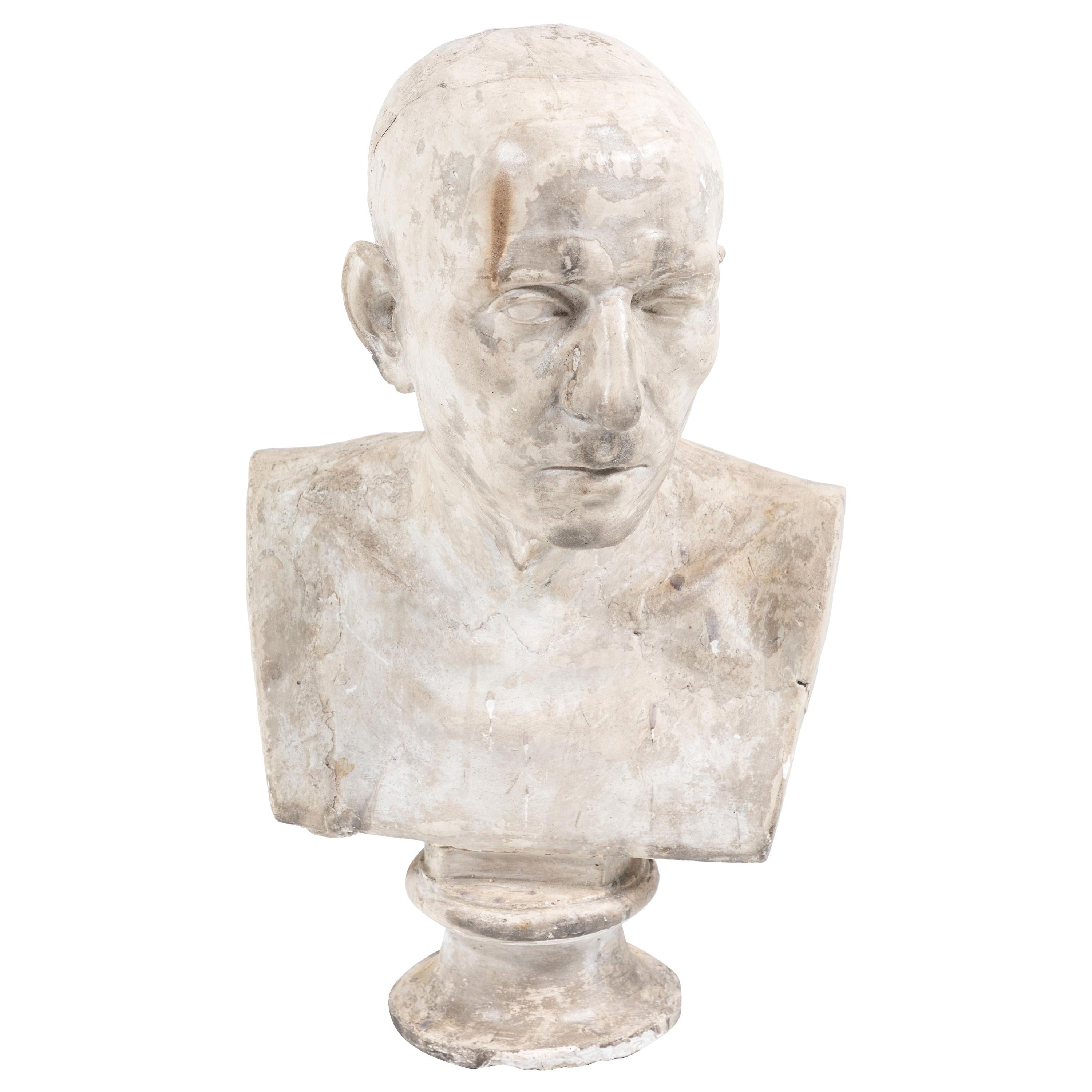 French Plaster Bust