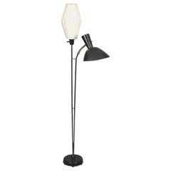 Vintage Rare Floor Lamp by Hans Bergström for Ateljé Lyktan from the 1950s