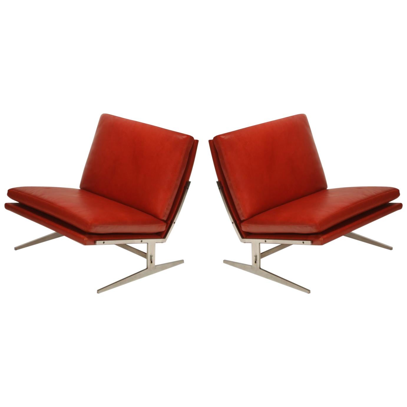 BO-561 Lounge Chairs by Preben Fabricius and Jørgen Kastholm for Bo-Ex, 1962