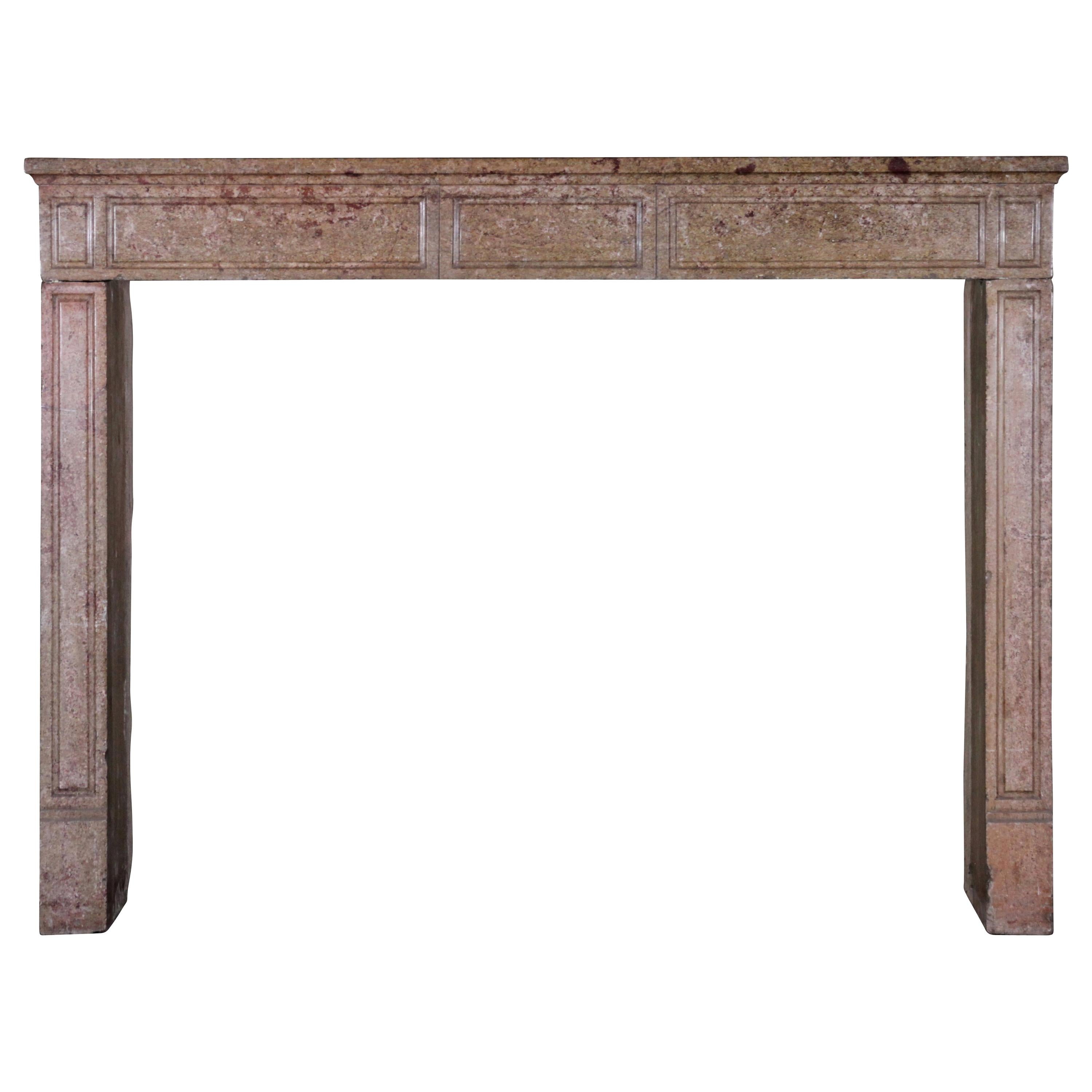 18th Century French Classic Antique Fireplace Surround For Sale