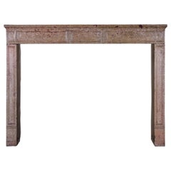 18th Century French Classic Antique Fireplace Surround