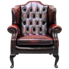 Chesterfield Ohrensessel Sessel Clubsessel Stuhl Barock Antik