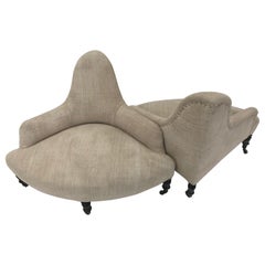 Wood Corner Chairs