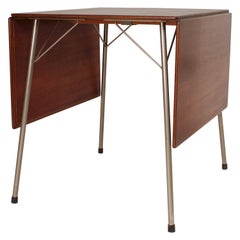 Vintage Danish Folding Dining Table by Arne Jacobsen for Fritz Hansen Model 3601, 1950s