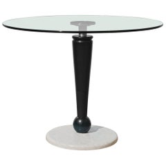 Italian Modern Style Pedestal Cafe Table