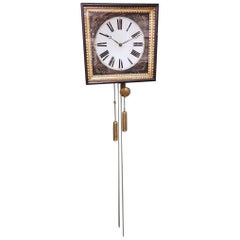 Late 19th Century German Black Forest Painting Clock
