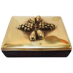 Brass Decorative Trinket Box