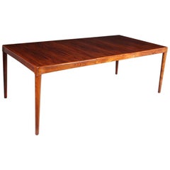 Midcentury Rosewood Dining Table by H W Klien for Bramin