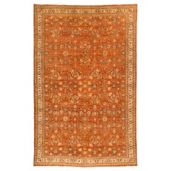 New Persian Serapi Style Afghan Rug Finely Woven Wool in an All-Over Design