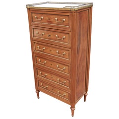 Louis XVI Style Chiffonier or Lingerie Chest Neoclassical