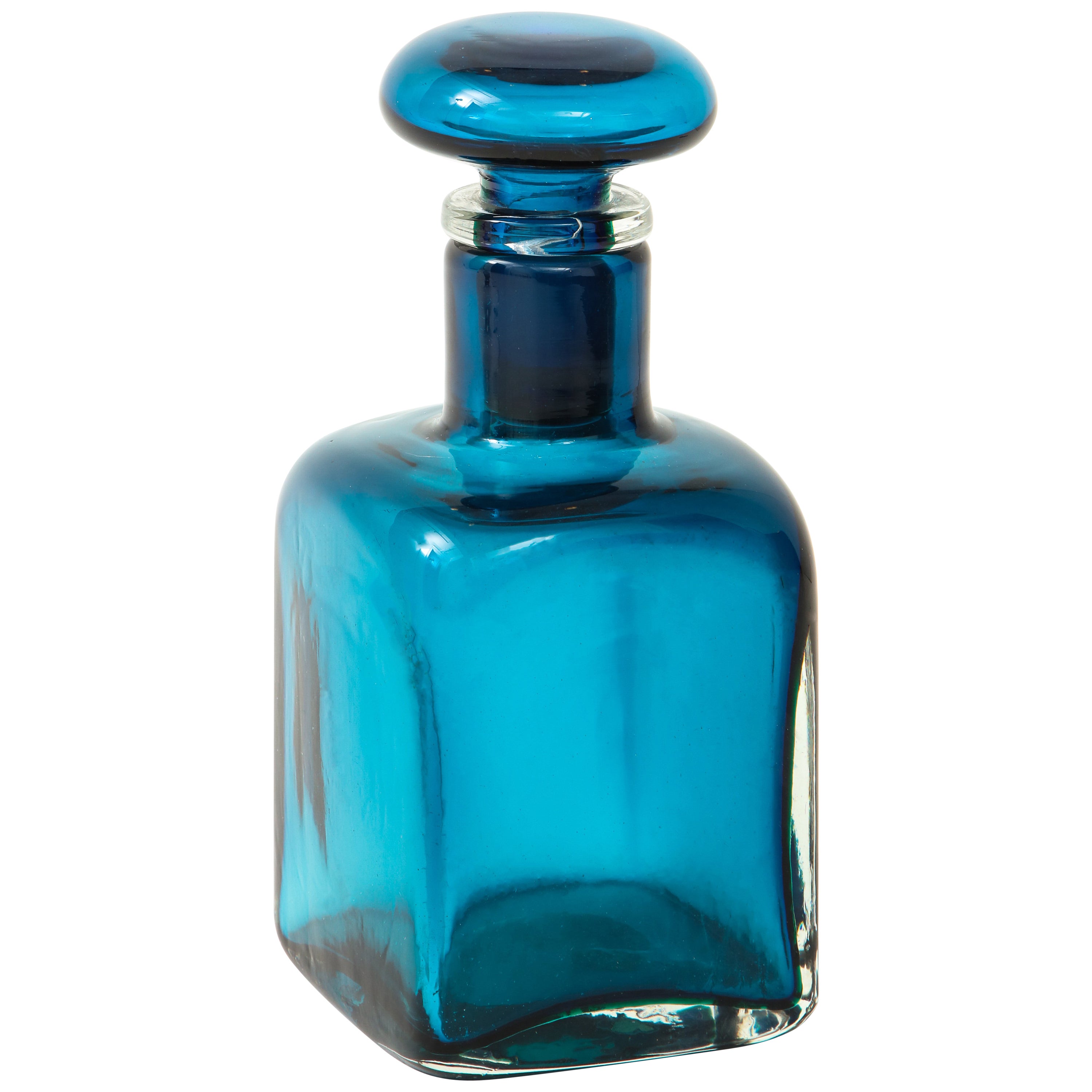 Venini A Canne Bottle Vase For Sale at 1stDibs