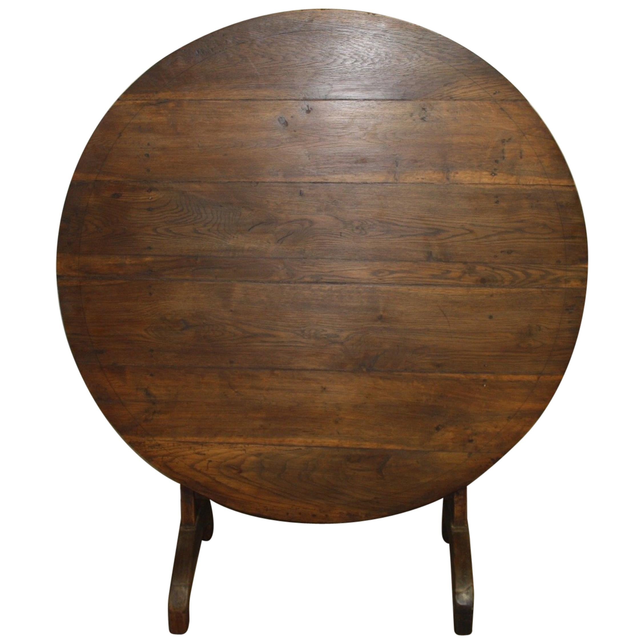 Early 19th Century French Tilt-Top Table