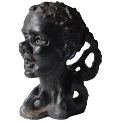 Plaster Head of a Woman