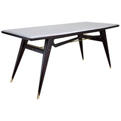 Italian Marble Midcentury Dining Table, 1950s