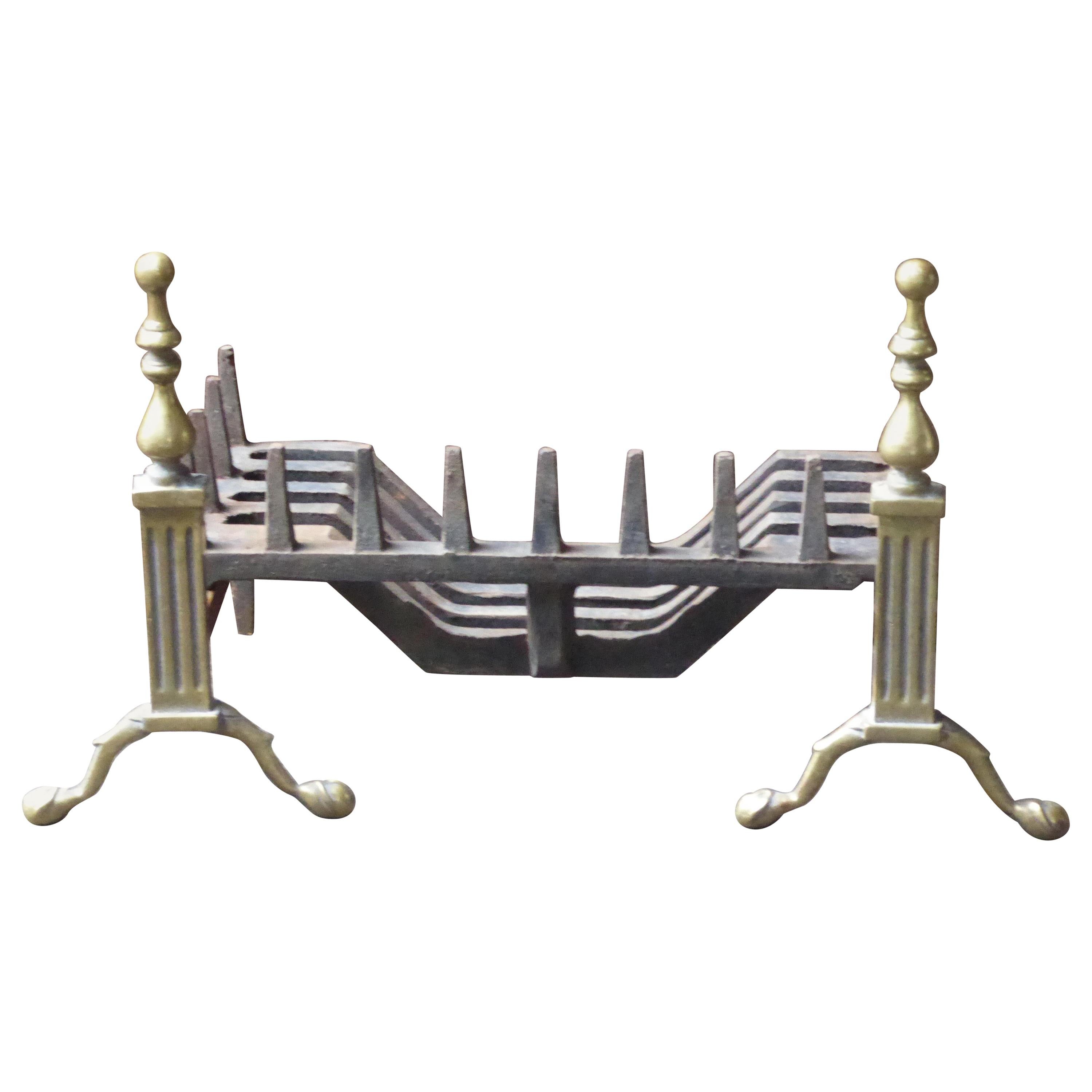 English Victorian Style Fireplace Grate, Fire Grate