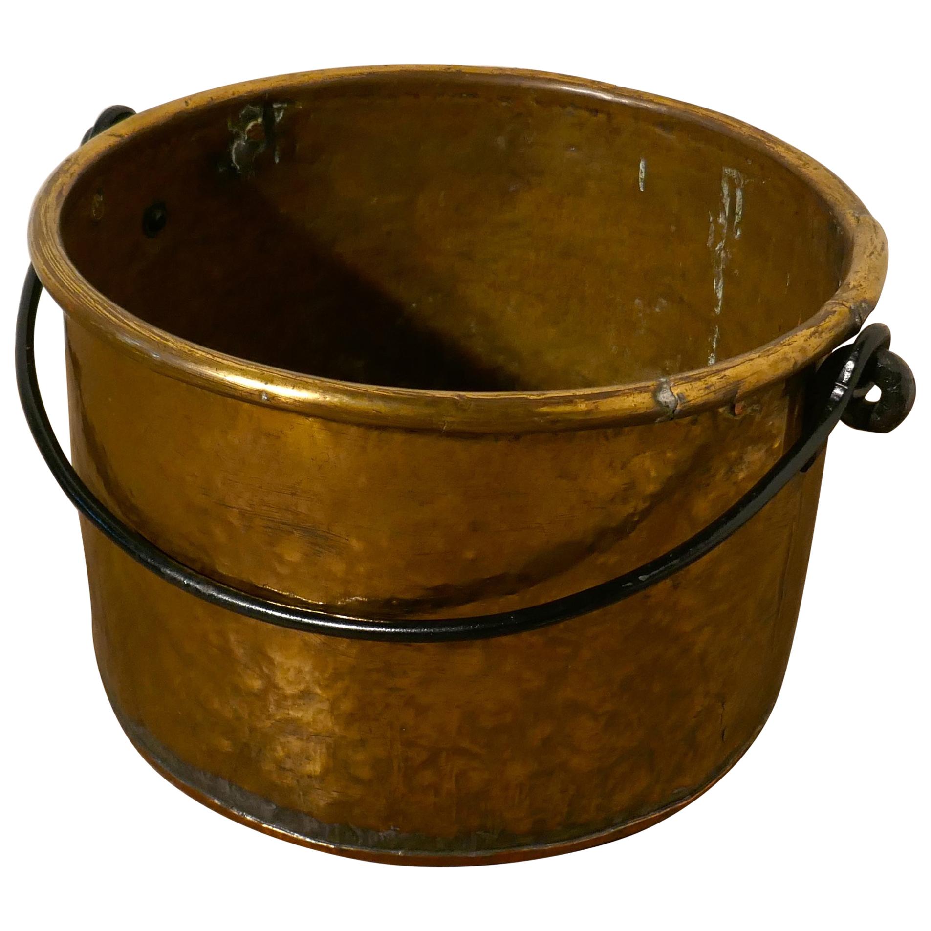 Early 19th Century Brass Cooking Pot