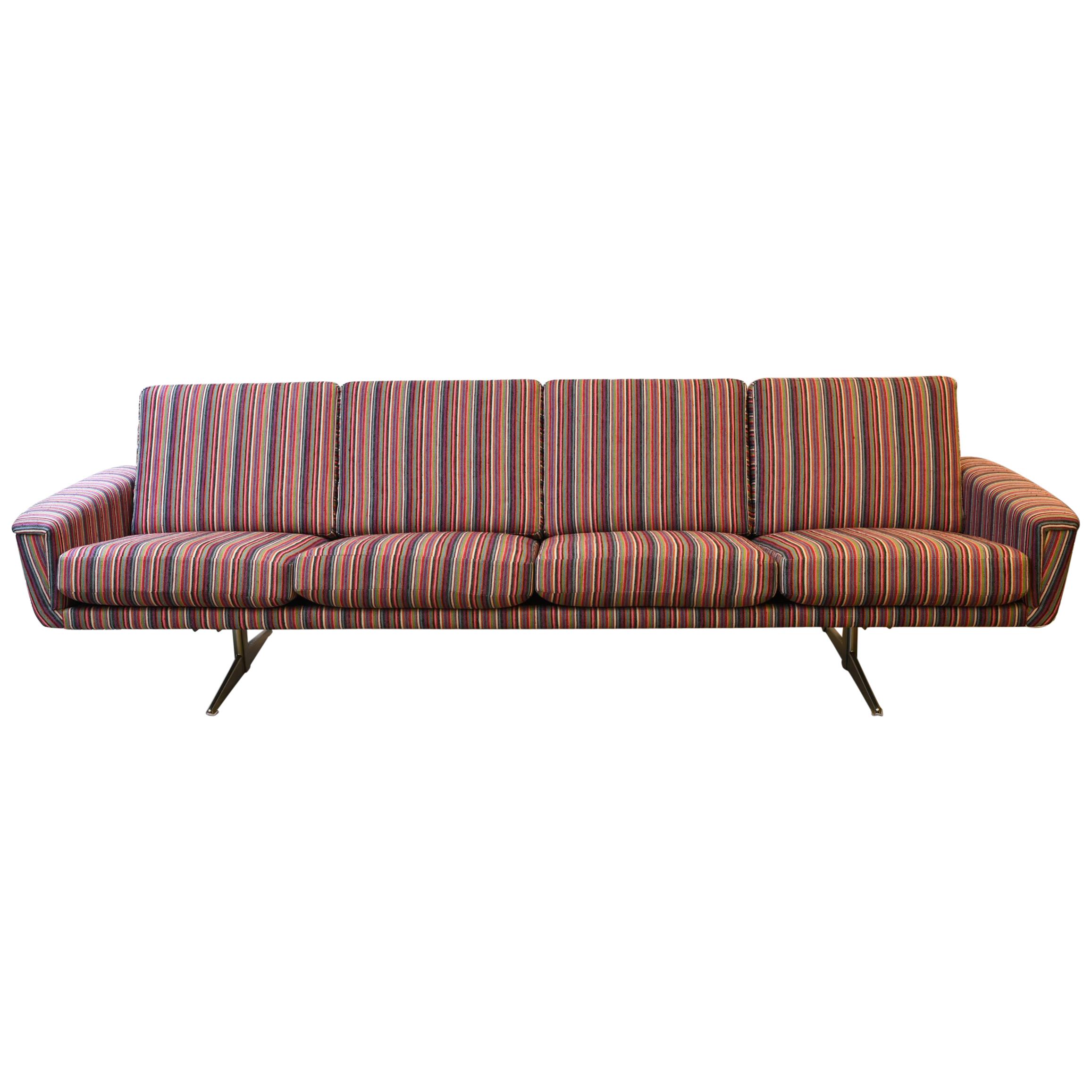 German Three-Seat Sofa