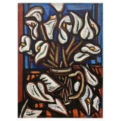 Original Painting by Arie Eckstein, Lilly's, 1988