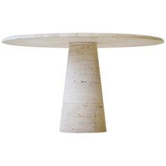 Angelo Mangiarotti Eros Marble Skipper Italy 1970s Marble Dining Table