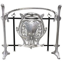 Art Nouveau Fireplaces and Mantels