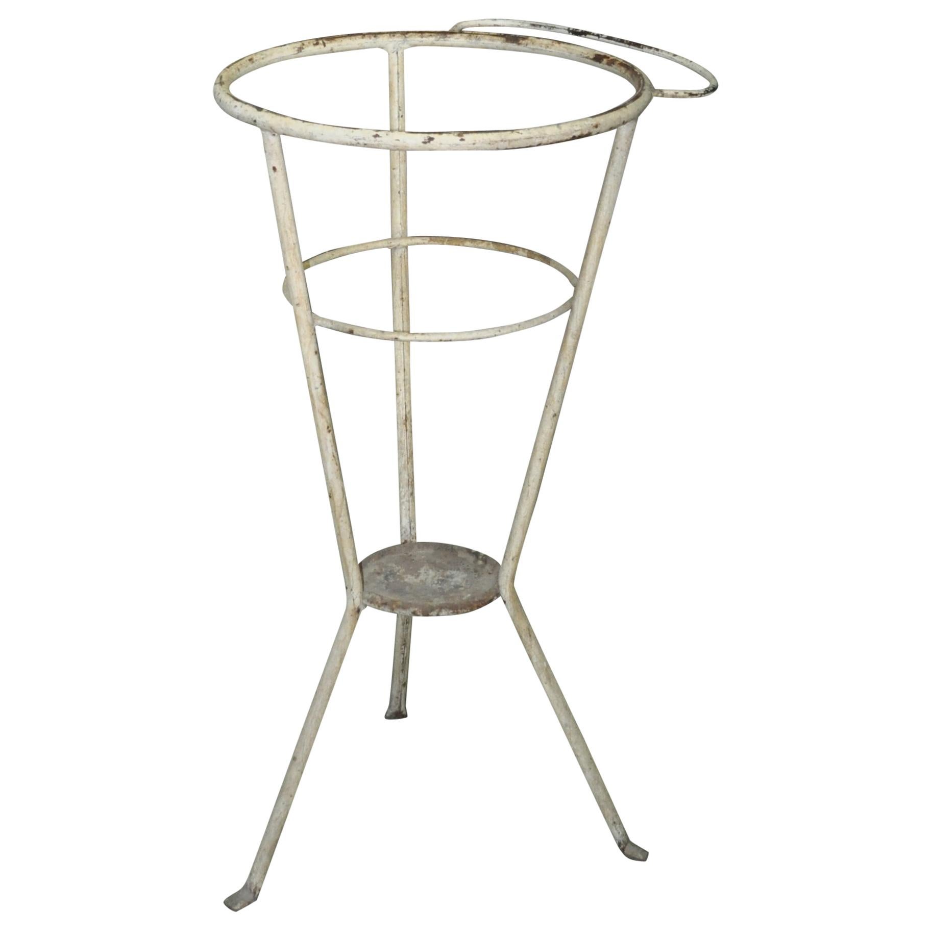 Hungarian Iron Wash Stand or Garden Planter For Sale