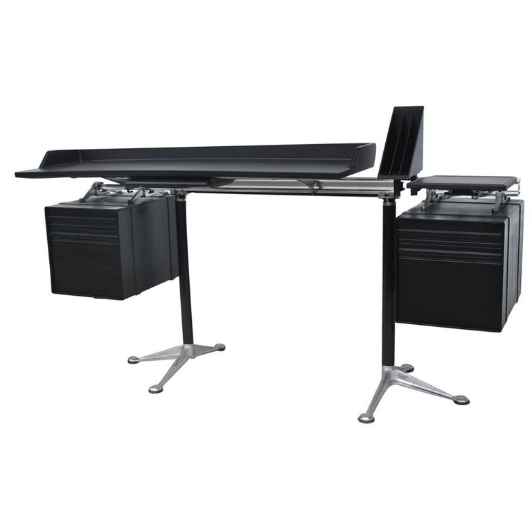 Midcentury Bruce Burdick For Herman Miller Standing Desk At 1stdibs