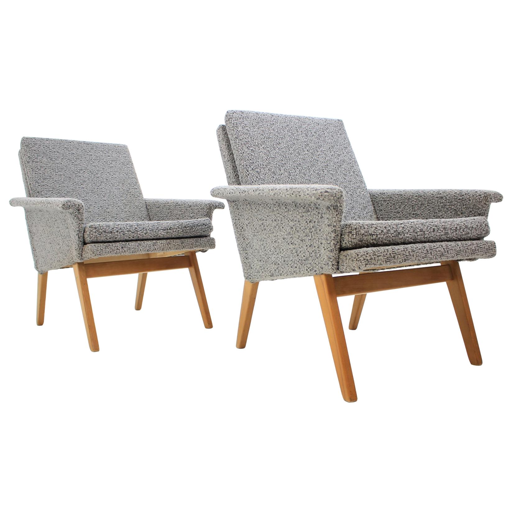 Pair of Midcentury Chairs, Denmark, 1970s