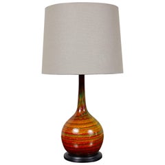 Midcentury Ceramic Lamp For Sale at 1stDibs