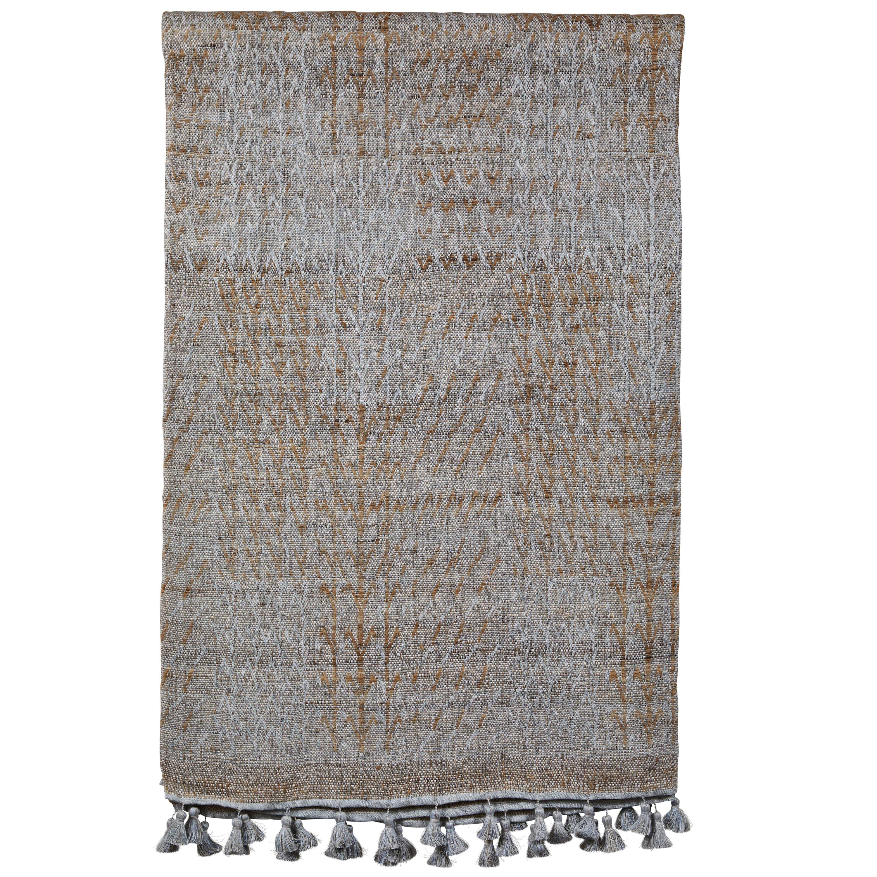 Indian Handwoven Bedcover For Sale