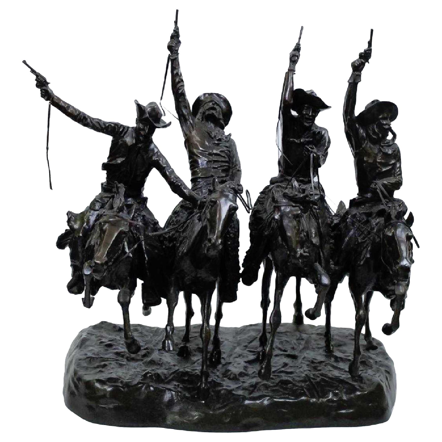 Coming through the Rye, after Frederic Remington