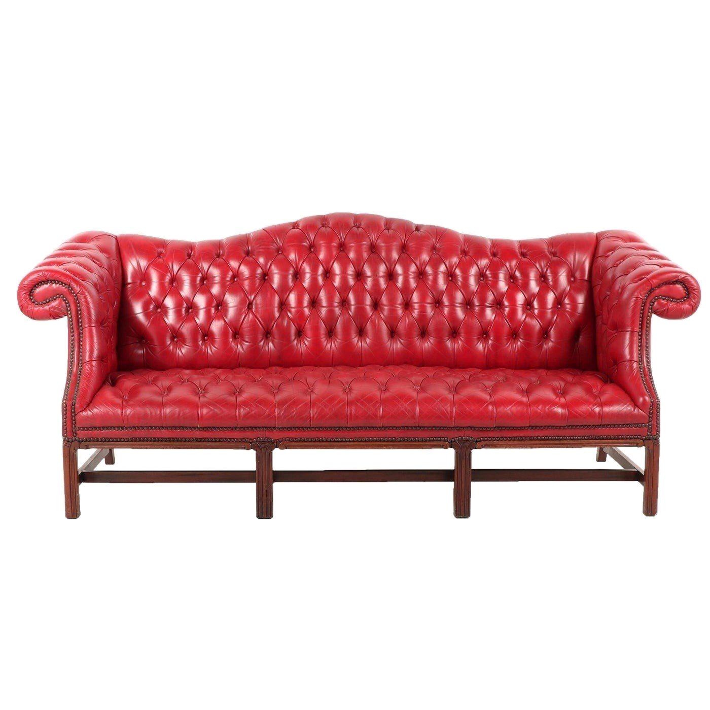 Chippendale Style Chesterfield Sofa