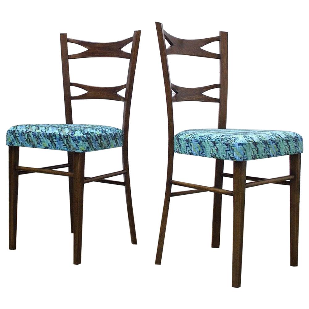 Spanish Dining Chairs from Muebles Mocholi, 1960s, Set of 4 For Sale