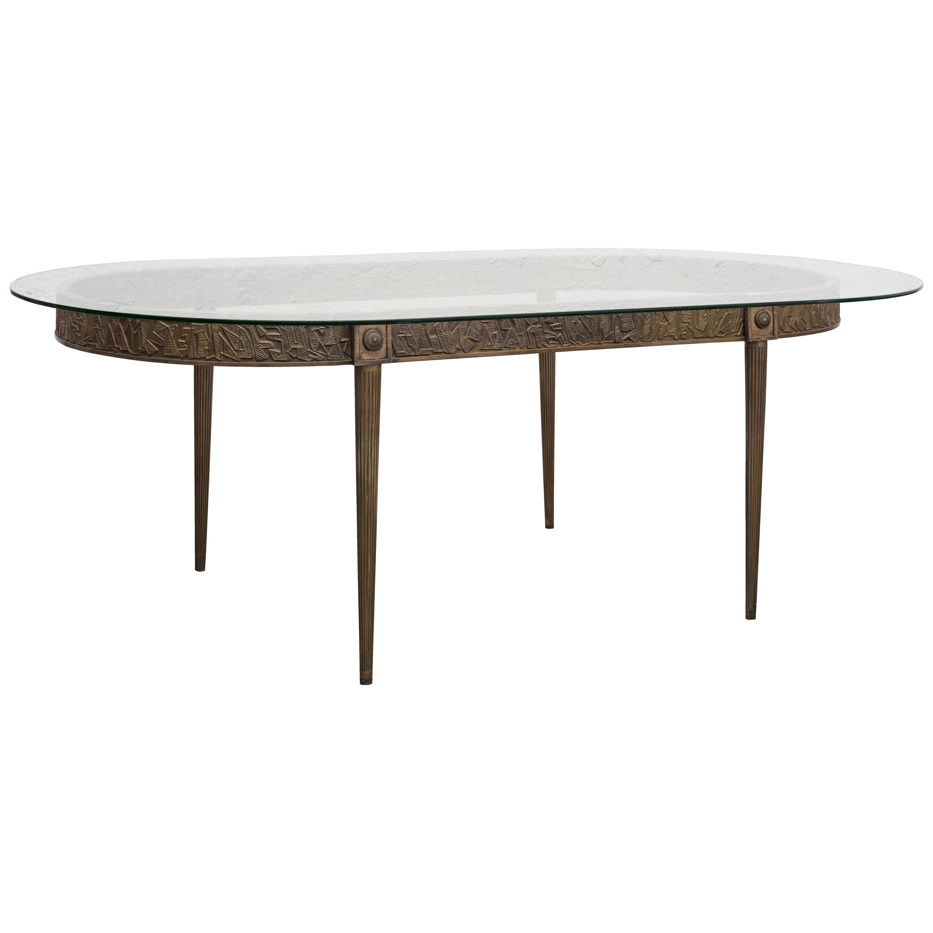 Vintage Dining Table by Augusto Vanarelli, 1958-1960 For Sale