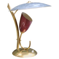 Italian Midcentury Table Lamp after Angelo Lelli for Arredoluce in Brass, 1950s