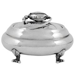 Vintage Georg Jensen Blossom Bonbonniére 2